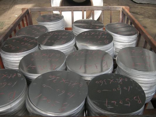 Cercles en aluminium ronds de disques pour l'approbation de la casserole ISO9001 d'étirage profond