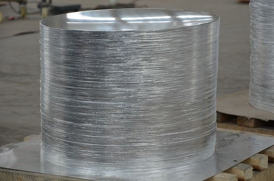 Adaptez les disques aux besoins du client ronds plats en aluminium argentés en métal pour la boîte en aluminium
