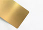 La couleur d'or a balayé les panneaux anodisés 5052 d'aluminium pour la décoration de construction